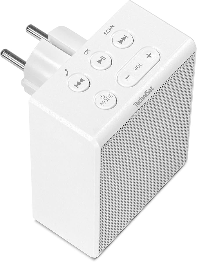 TechniSat VIOLA Compact FM Plug-in Radio: Bluetooth, Hands-Free, 30 Presets image 5
