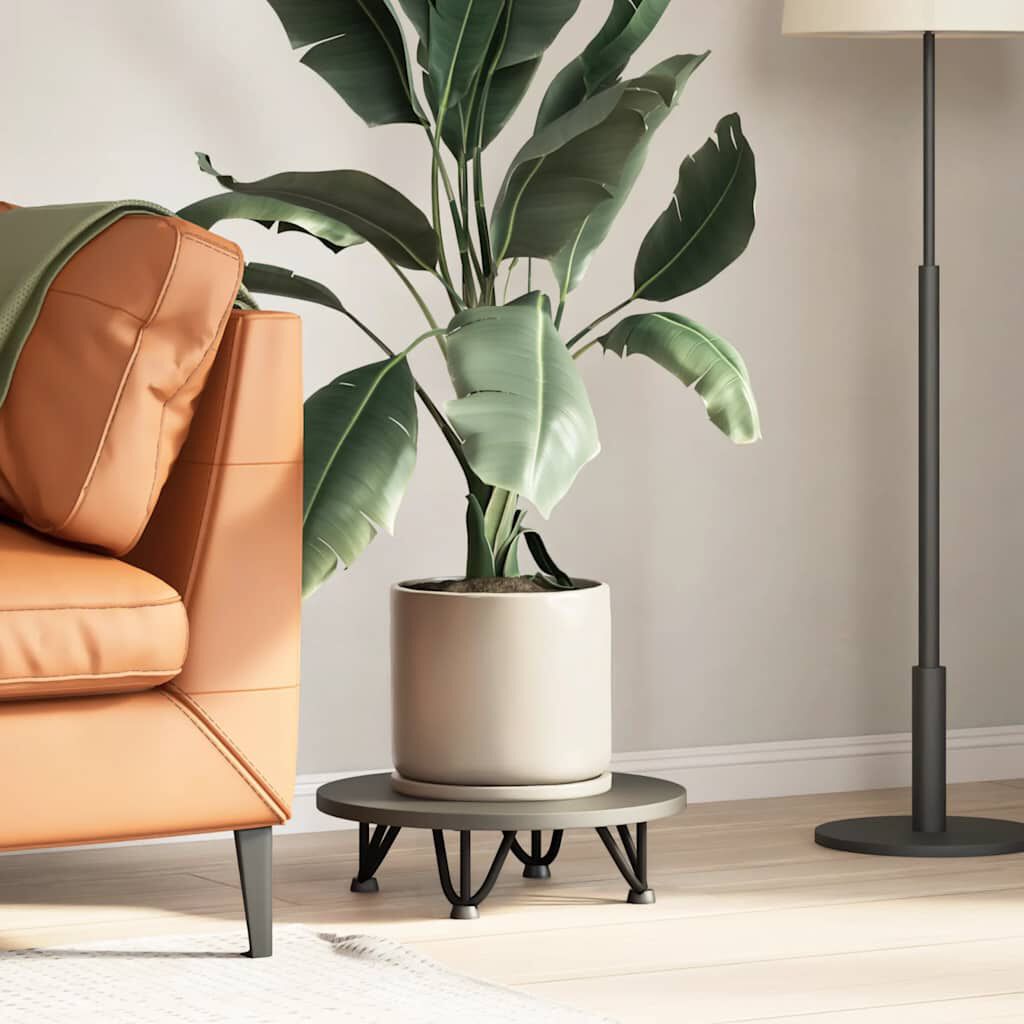 vidaXL Black Steel Hairpin Legs for Coffee Table, Set of 4, 4-Inch Tall image 2