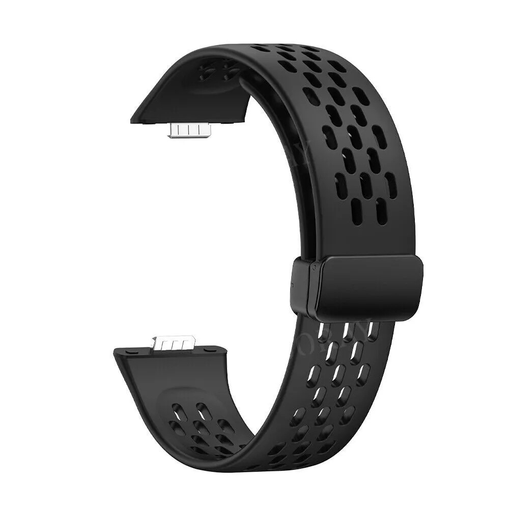 Huawei Watch Fit 3 Magnetic Silicone Sports Band Replacement Wristband Strap image 0