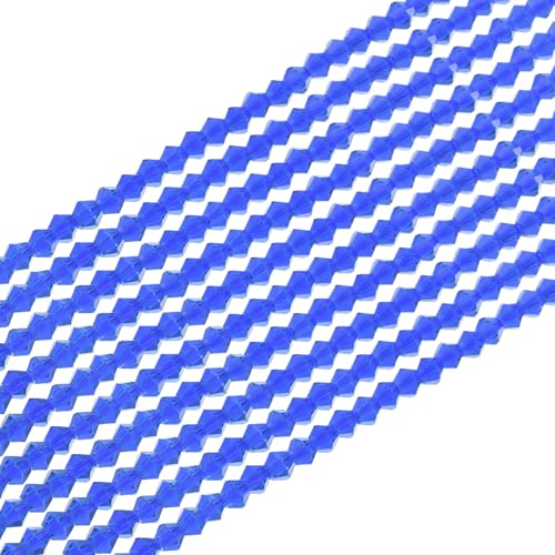 PATIKIL 840 Pcs Lemon Yellow 4mm Faceted Crystal Beads Jewelry Making image 18