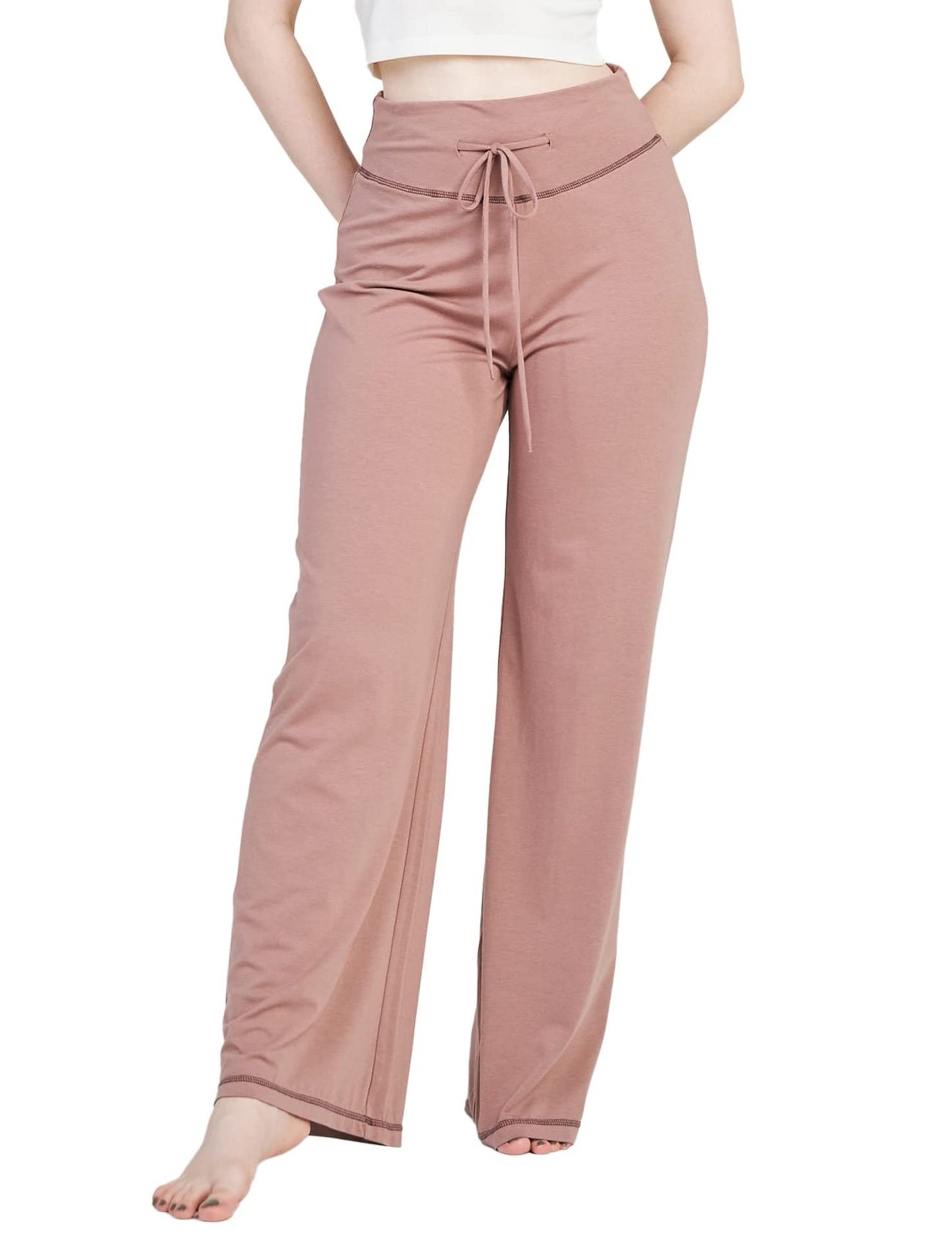 LAPASA Women's Wide Leg Trousers image 3