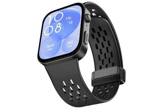 Pack of 2 -  Huawei Watch Fit 3 Strap Silicone Band image 0