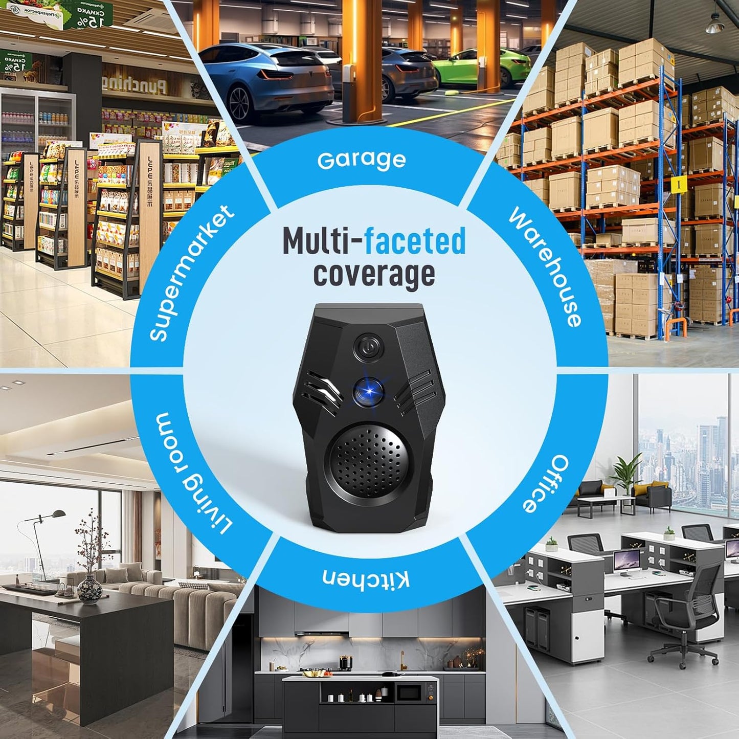 Ultrasonic Pest Repeller,4 Mode Ultrasonic Mouse Repellent,Powerful Mouse Repell image 3