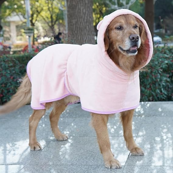 Dog Cute Soft Hooded Towel for Cats & Dogs image 0