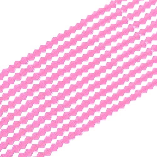 PATIKIL 840 Pcs Lemon Yellow 4mm Faceted Crystal Beads Jewelry Making image 11