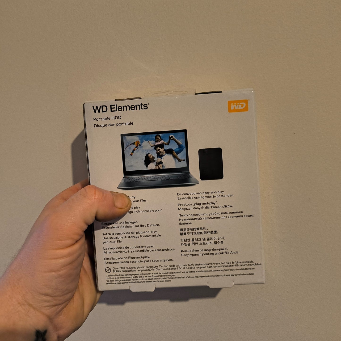 WD 6TB Elements portable external hard drive, USB 3.0 image 9