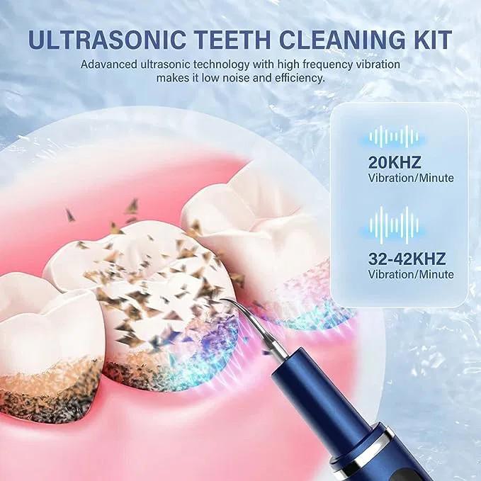 LED Light, Electric Cleaner Tool for Teeth, Teeth Cleaning Kit with 4 Modes USB image 2
