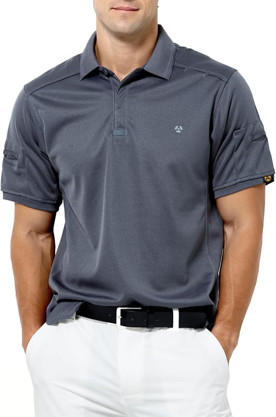 Arjen Kroos Men Tactical Polo Shirts Short Sleeve,Golf Shirts image 12