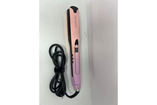 Steam Straightener DEMELISS Titanium V2.0 | Professional Hair Styling Tool image 0