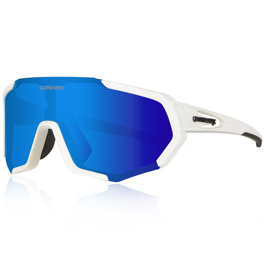 QE48 Performance Polarized Cycling Sunglasses with 5 Interchangeable UV400 Lens image 4
