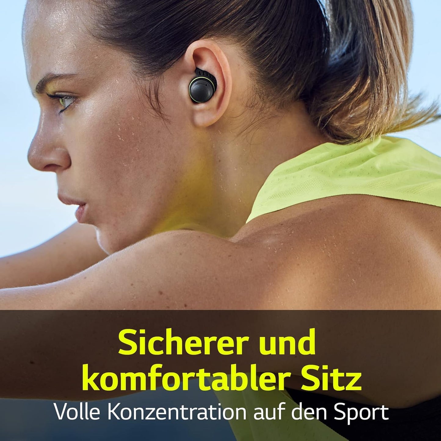 LG Tone Free Fit DTF7Q In-Ear Bluetooth Headphones with Meridian Technology image 5