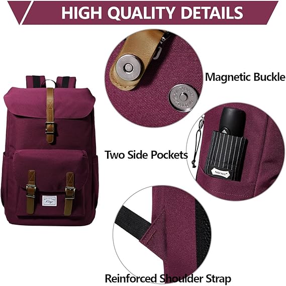 Kasgo Laptop Backpack for Women image 5