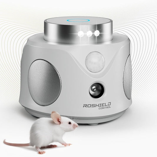 Roshield Pest Repellent - Advanced Ultrasonic Mice Repeller, Professional Plug-I image 0