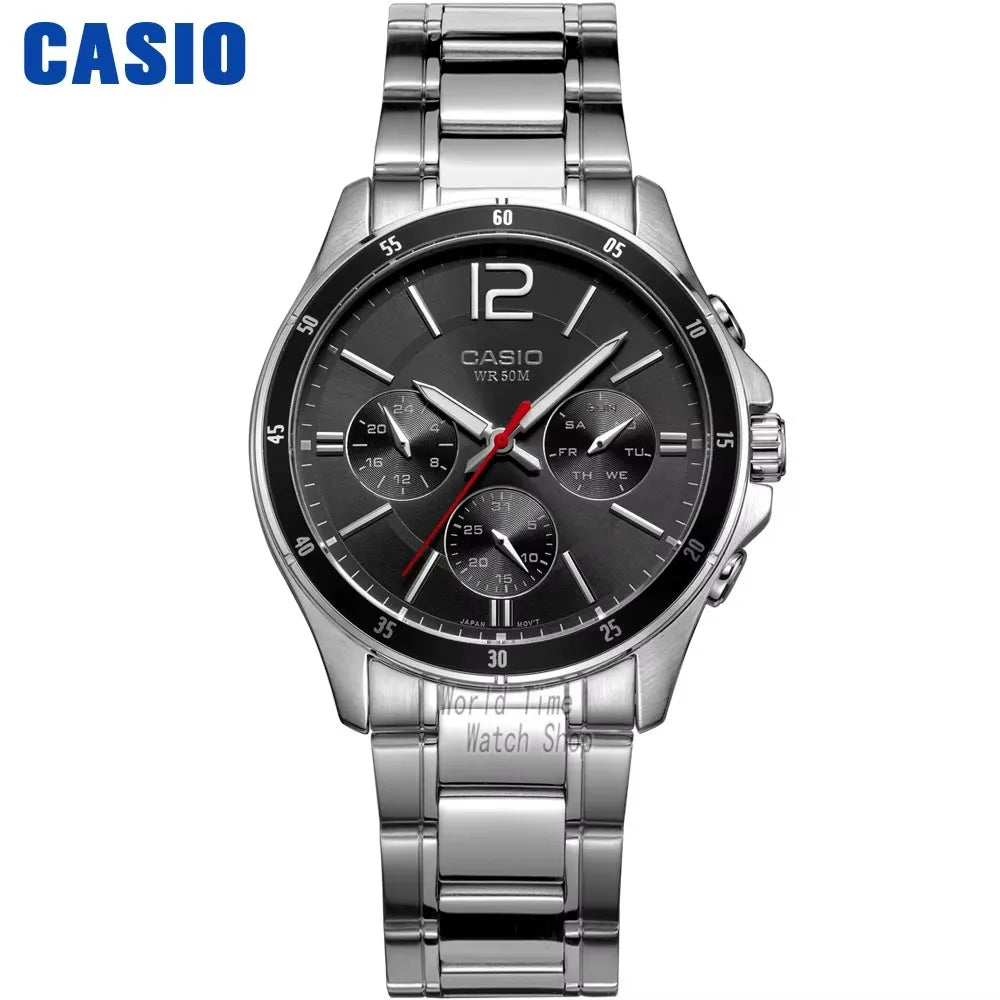 Casio Watch Wrist Watch Men Top Brand Luxury Set Quartz Watche 50m Waterproof image 10