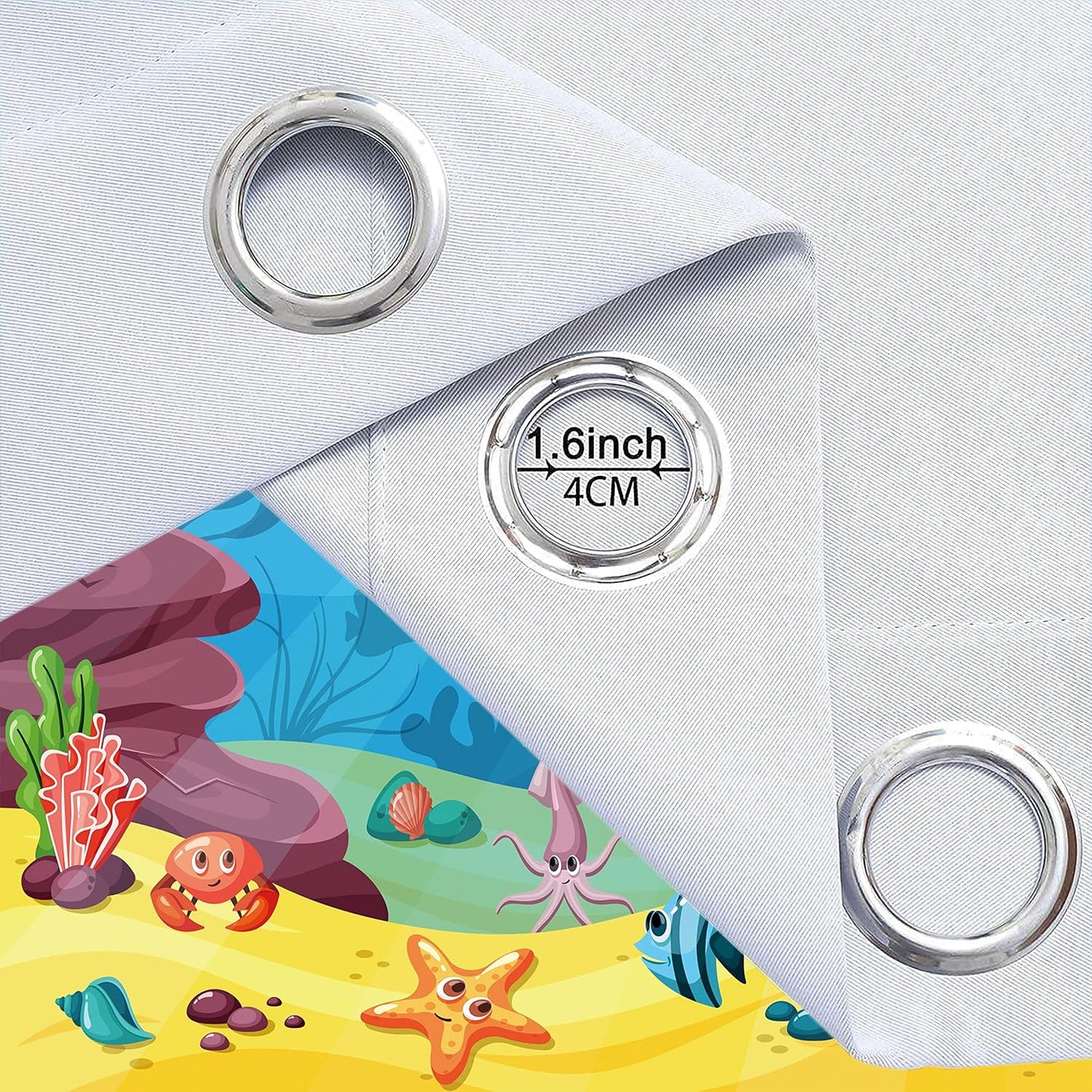 SHUIZHIHE Print Curtains Printed Curtains Boys and Girls Room image 11