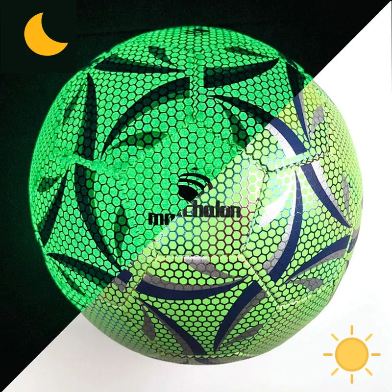Glow in Dark Soccer BALL Custom Machine Sewn Practice Ball Soccer Ball  Size  5 image 6