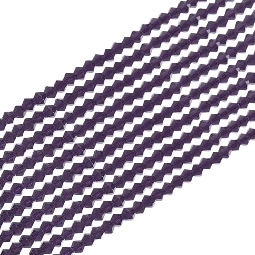 PATIKIL 840 Pcs Lemon Yellow 4mm Faceted Crystal Beads Jewelry Making image 1