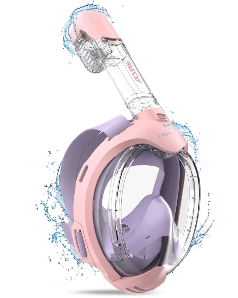 ACURE Kids Snorkel Mask Full Face SN03 image 0
