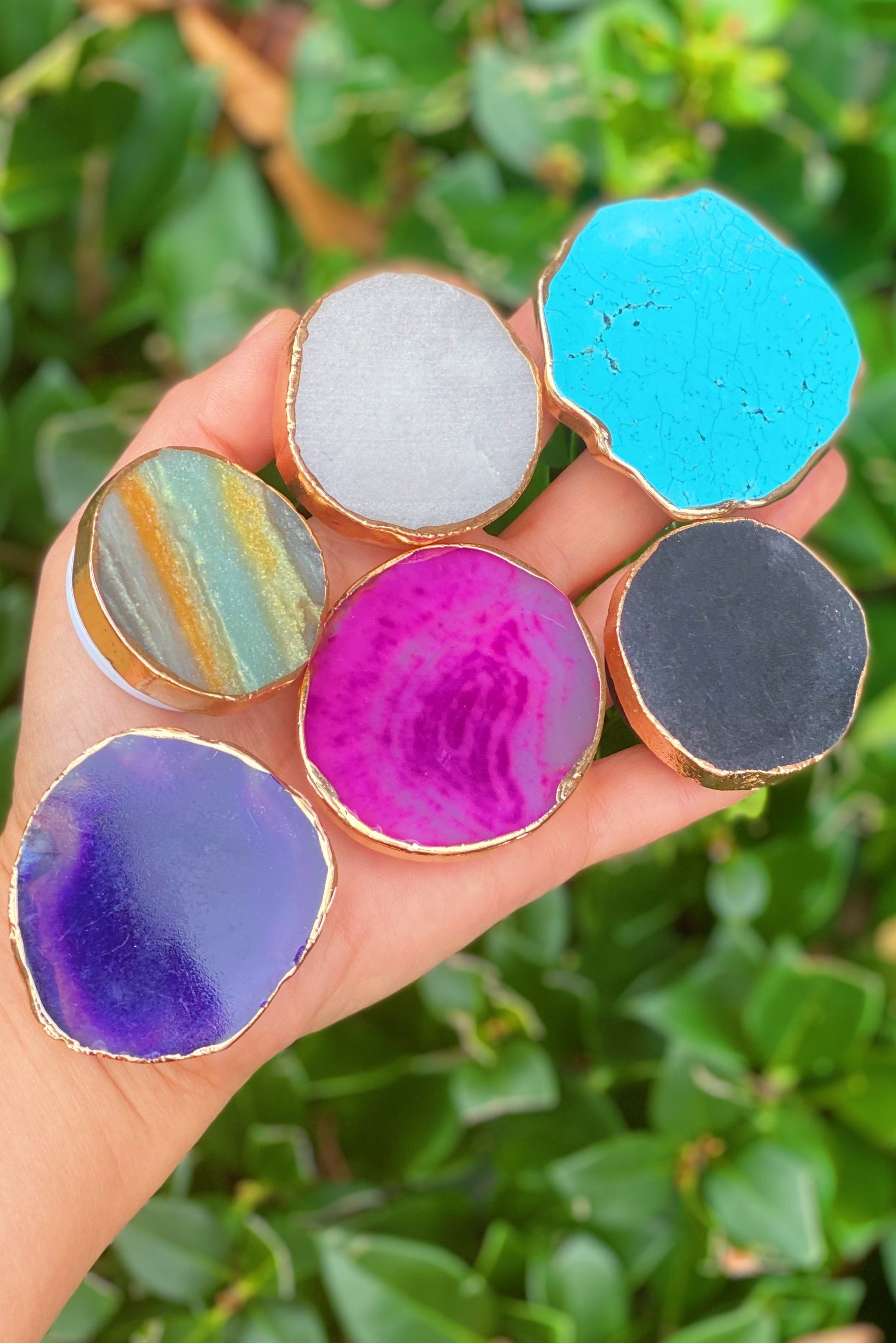 Golden Edge Natural Stone Device Grip image 2