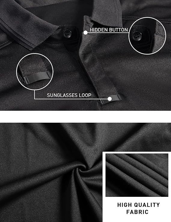 Arjen Kroos Men Tactical Polo Shirts Short Sleeve,Golf Shirts image 9