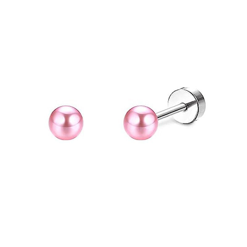 Chic Stainless Steel Heart Moon Studs - Versatile Tragus Cartilage Piercings image 17