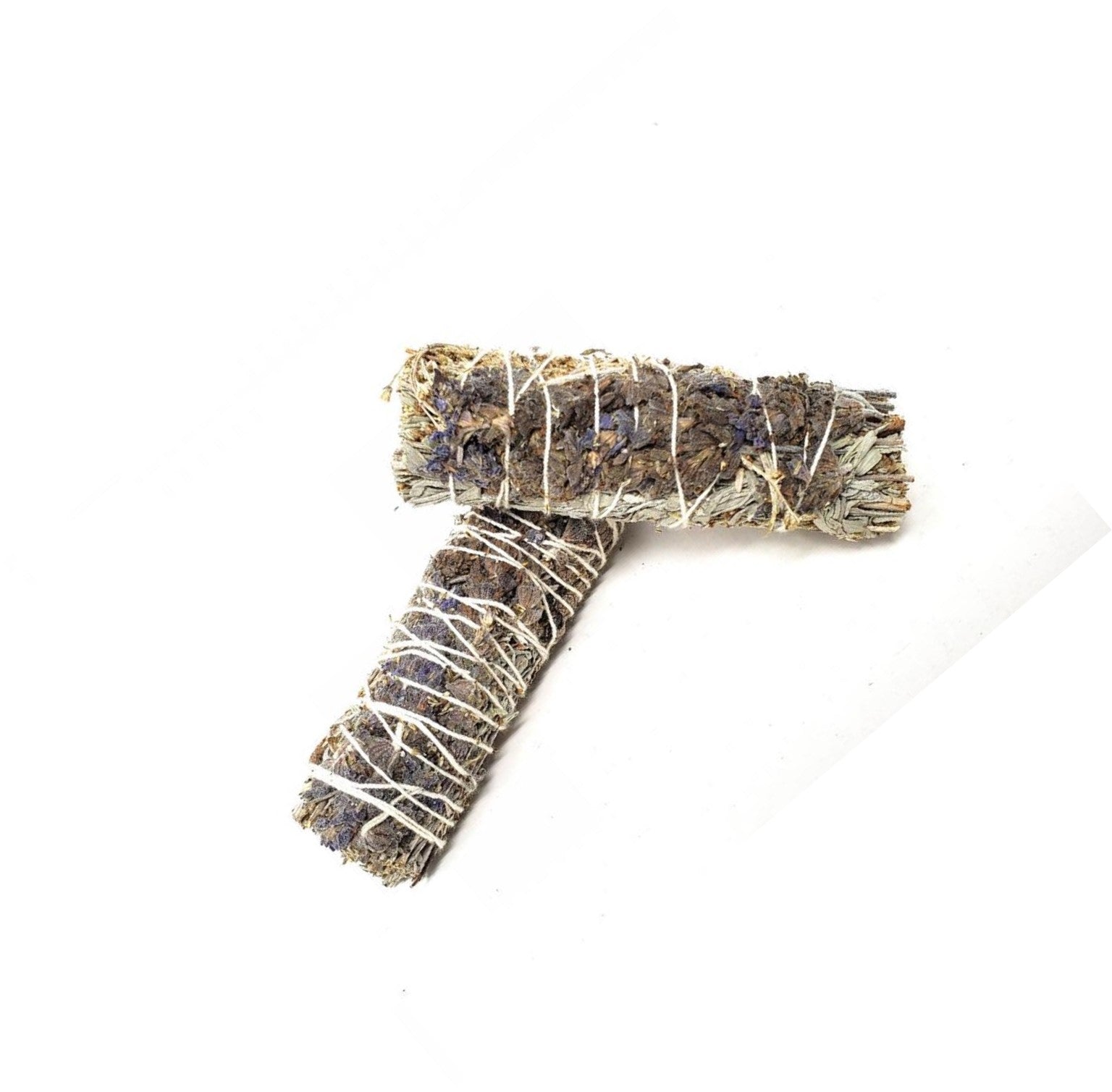 Home Fragrance Blue Sage & Lavender Smudge Stick 4" - 1 Bundle image 1