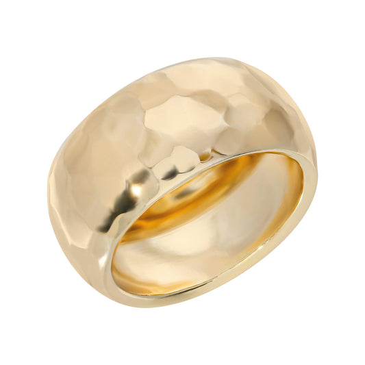 Hammered Domed Ring by Eklexic image 0