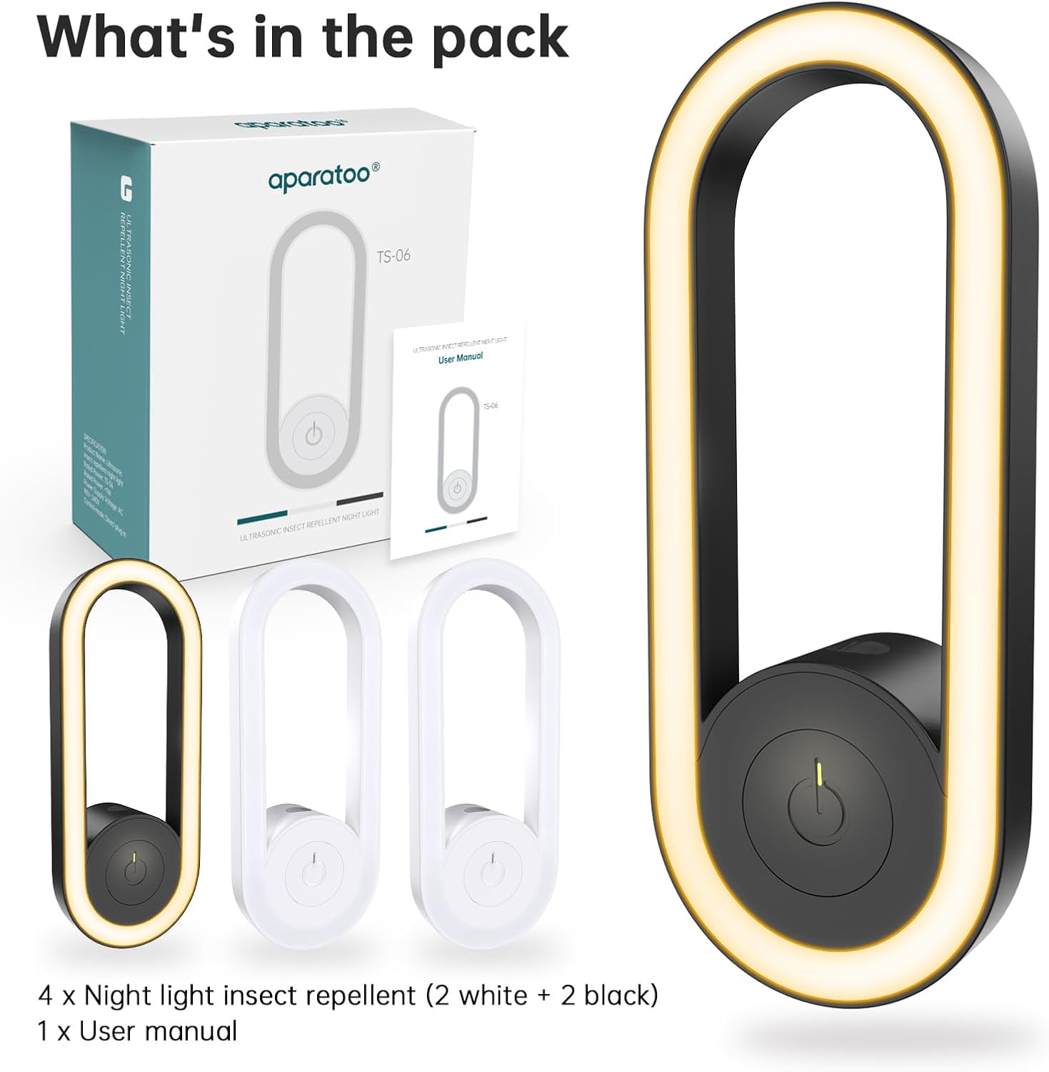 Ultrasonic Pest Repeller 4 Pack, Electronic Pest Repeller Control Plug in for In image 0