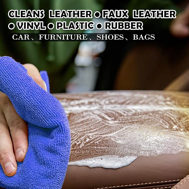 SIHOOPE Dark Brown Leather Repair & Restoration Kit – Cleaner, Balm, Conditioner image 5