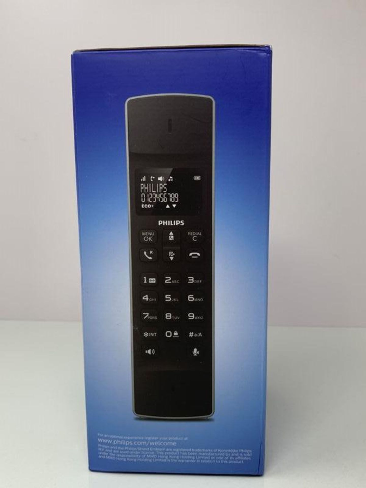 PHILIPS Cordless Phone Linea M4501B01 Single | 1.6-inch Display image 0