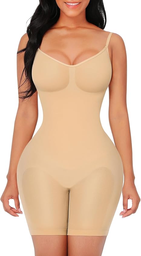 FeelinGirl Comfortable Shapewear for Women Tummy Control Body Shaper Full Body image 3
