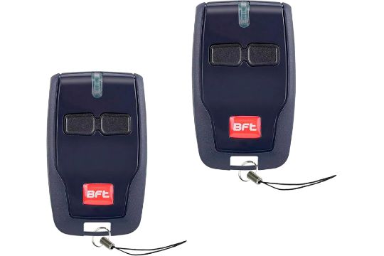 2PC 2 Buttons For BFT Garage Door Electric Gate Fob Remote Opener 2 channel BFT image 0