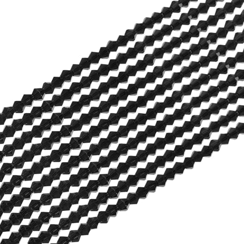 PATIKIL 840 Pcs Lemon Yellow 4mm Faceted Crystal Beads Jewelry Making image 13