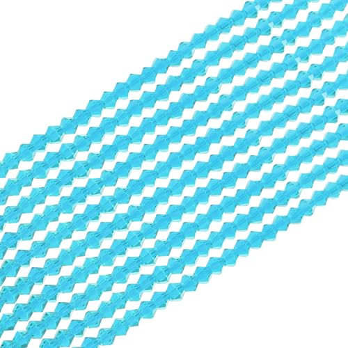 PATIKIL 840 Pcs Lemon Yellow 4mm Faceted Crystal Beads Jewelry Making image 16