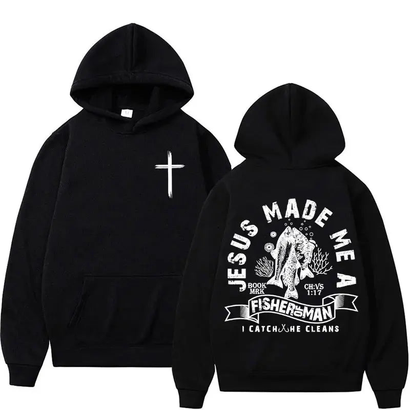 Harajuku Aesthetic Christian Jesus Church Hoodie Bible Verse God Loves Y2K image 30