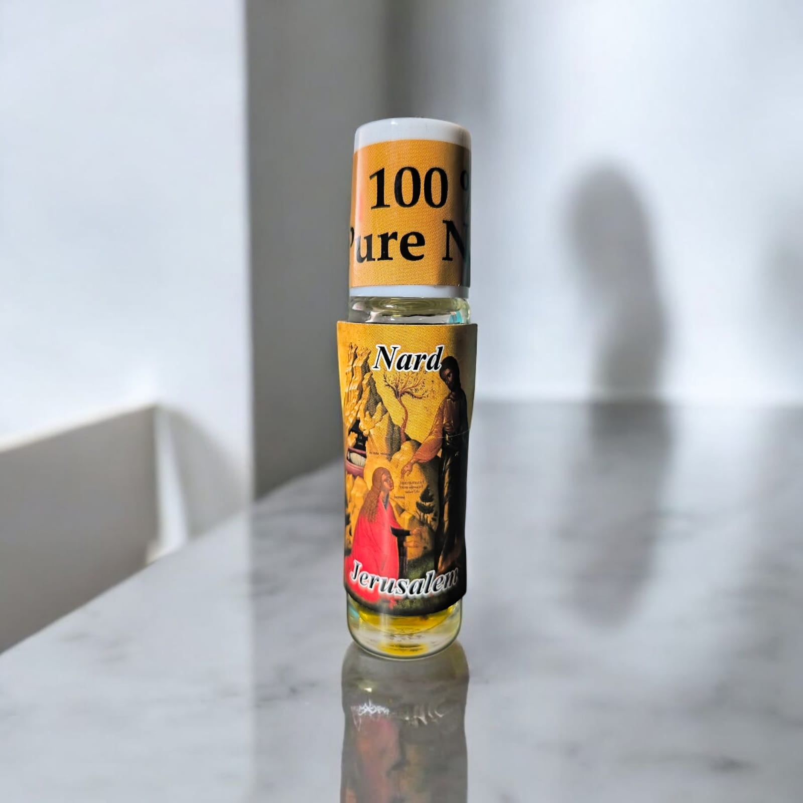 Holy Land Anointing Oil Roll-On Set – 3 Scents (Myrrh, Nard, Rose) – 100% Pure, image 2