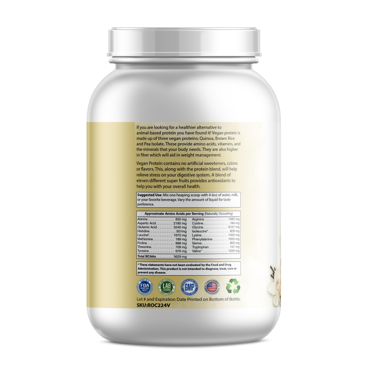 Pure Plant Protein Vanilla image 0