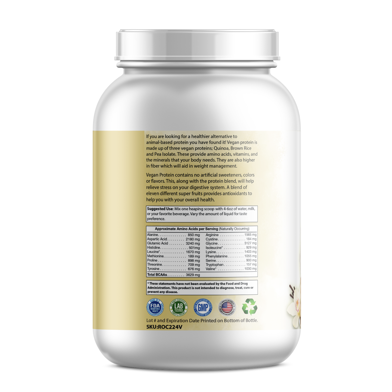 Pure Plant Protein Vanilla image 0