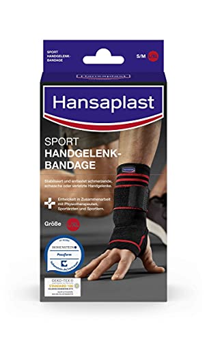 Hansaplast Sport Wrist Brace: Adjustable Joint Support for Active Lifestyles image 0