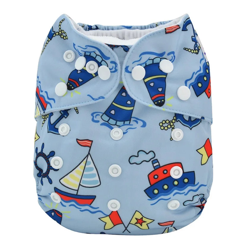 U Pick ALVABABY Reusable Cloth Diaper Washable Cloth Nappy for Unisex With 1pc image 17