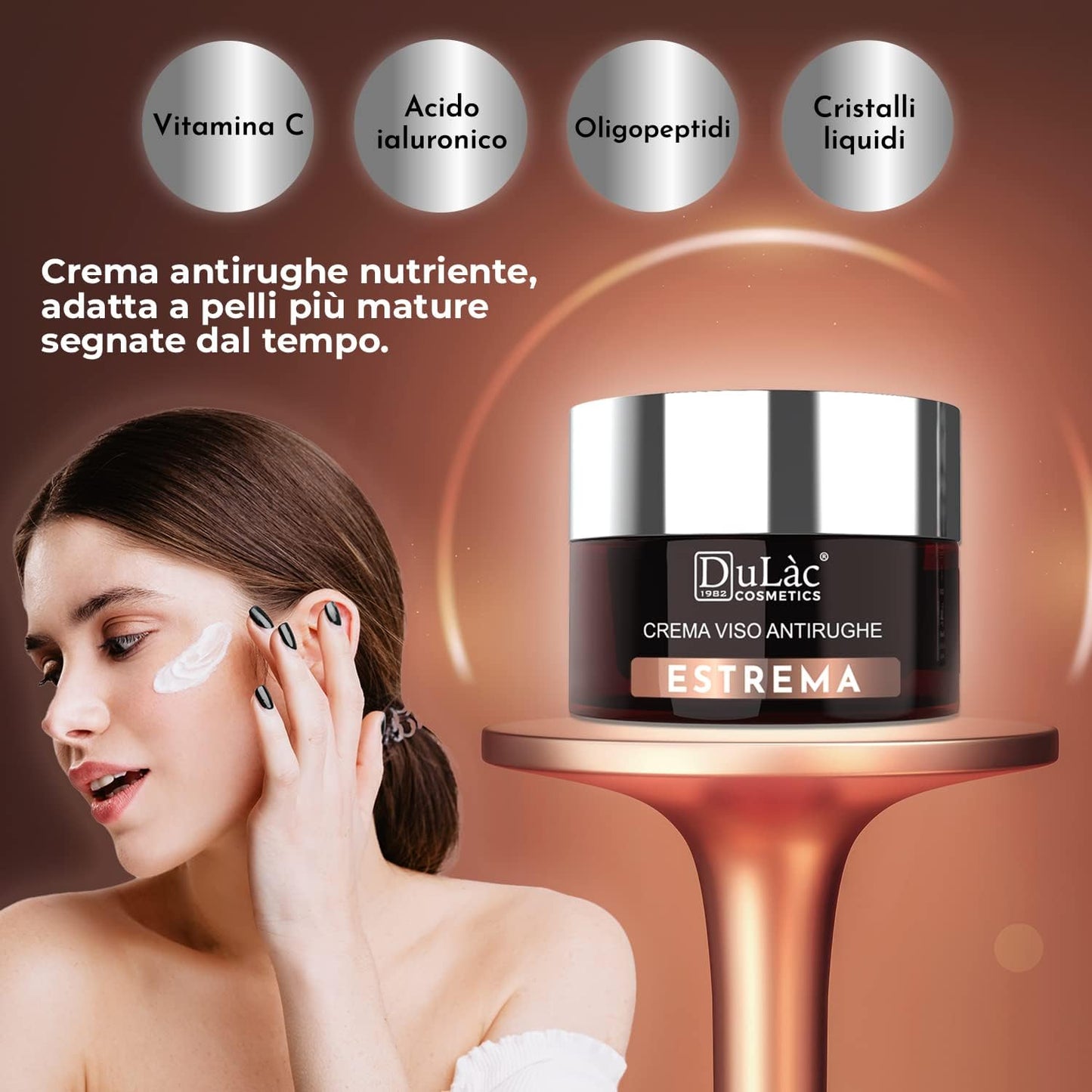 Dulàc - Skincare Cosmetics - Anti Wrinkle Face Cream, ESTREMA Cream image 6
