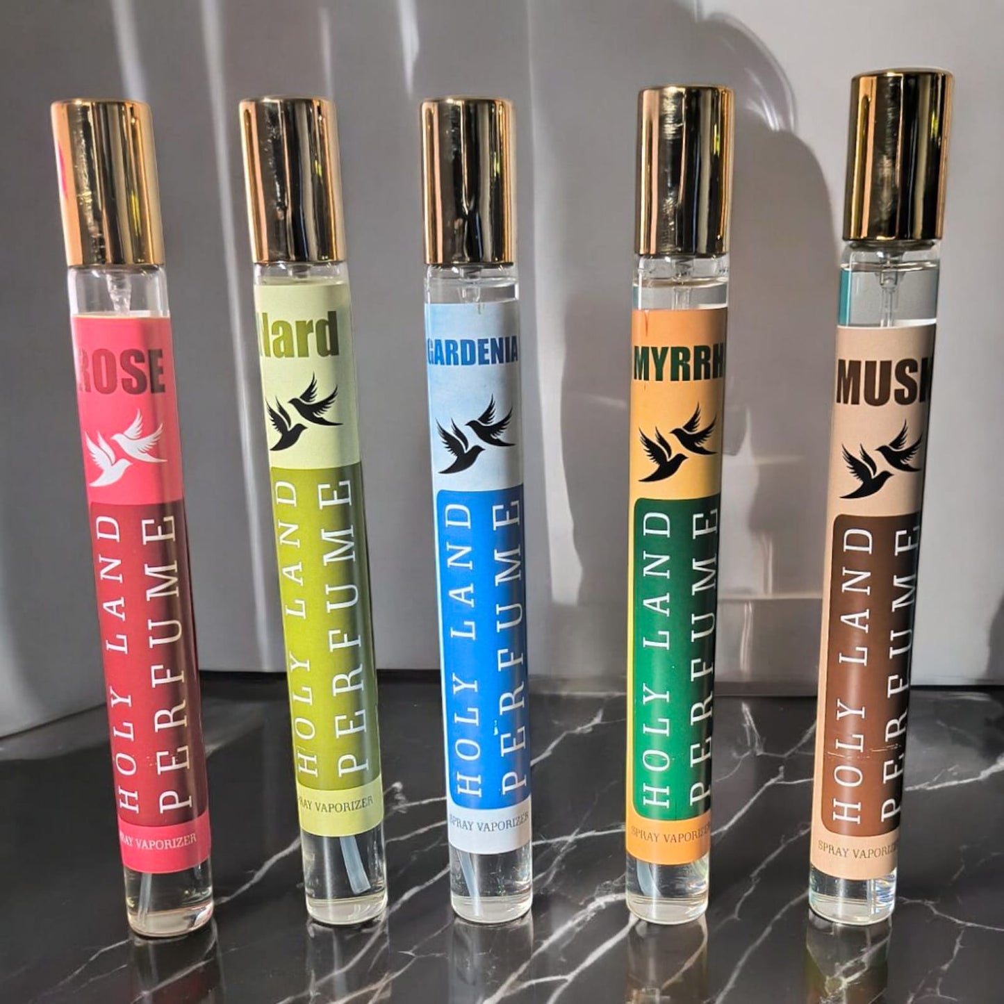 Holy Land Perfume 0.35ml – Authentic Fragrance from Bethlehem, Blessed image 0