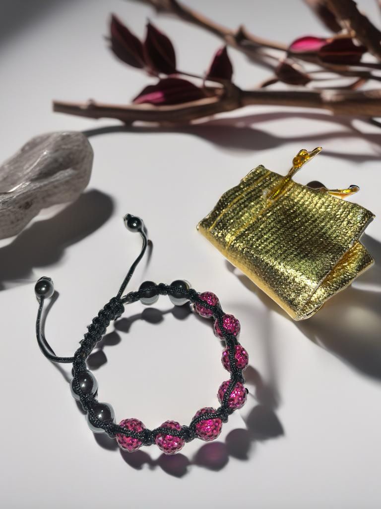 Elegant Shamballa Crystal Beaded Bracelets image 3