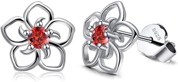 Sparkling Zircon 925 Sterling Silver Stud Earrings for Women - Elegant Gift image 7