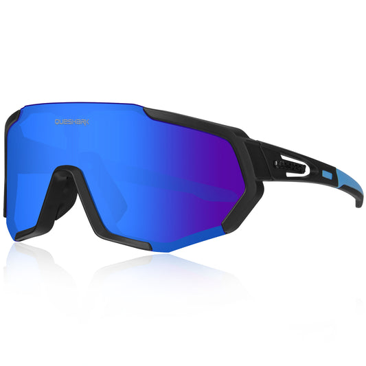 QE48 Performance Polarized Cycling Sunglasses with 5 Interchangeable UV400 Lens image 2