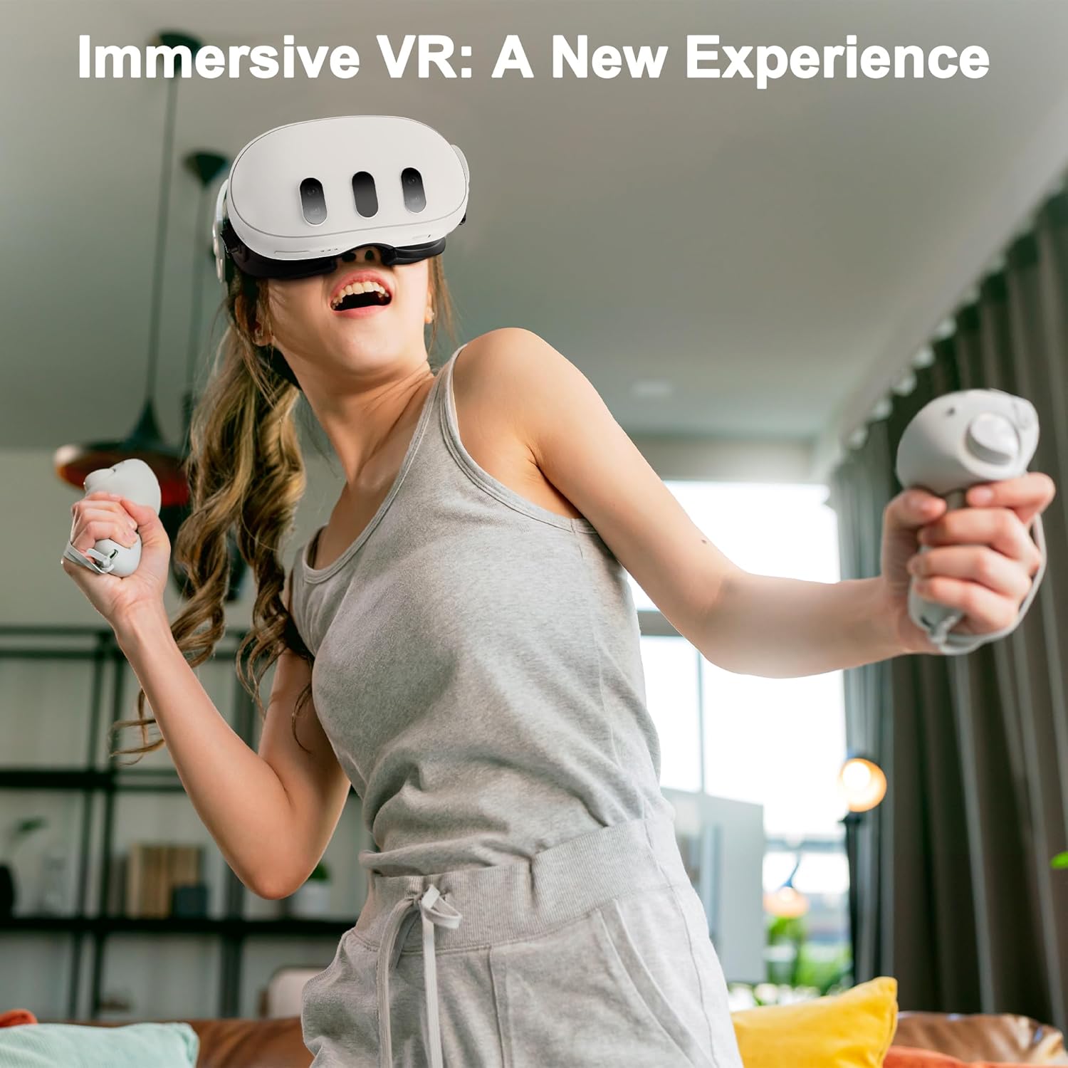 APEXINNO Adjustable Facial Interface for Meta Quest 3, with depth adjustment image 5