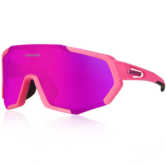 QE48 Performance Polarized Cycling Sunglasses with 5 Interchangeable UV400 Lens image 8