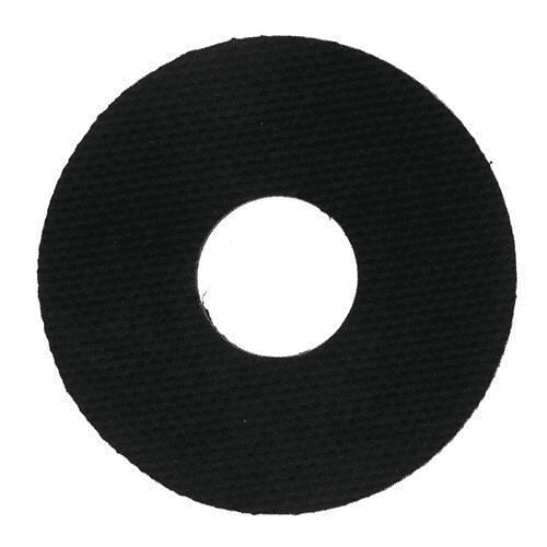 Premium Black Neoprene Rubber Washer: 0.41" ID, 0.86" OD, 0.08" Thick image 2