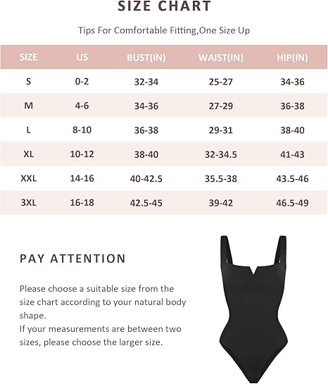 FeelinGirl Square Neck Bodysuit for Women Sleeveless Tummy Control image 4
