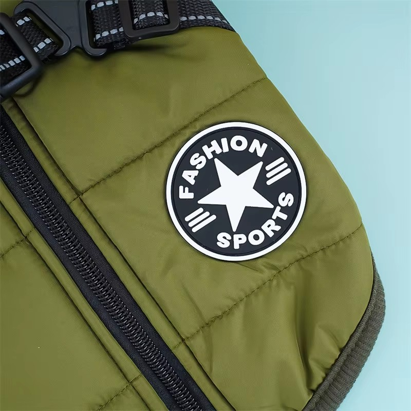 V Pet BR Waterproof Winter Dog Coat with Built-in Harness – Warm Jacket image 3